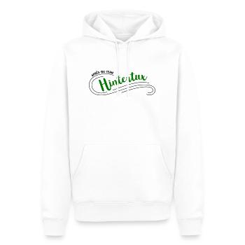 Après-Ski Hintertux - Men’s Premium Organic Hoodie - white - Front - Nico (187cm)