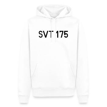 SVT 175 Schriftzug VT 18.16 Görlitz Karlex Karola - Männer Premium Bio Hoodie - Weiß - Vorne - Nico (187cm)