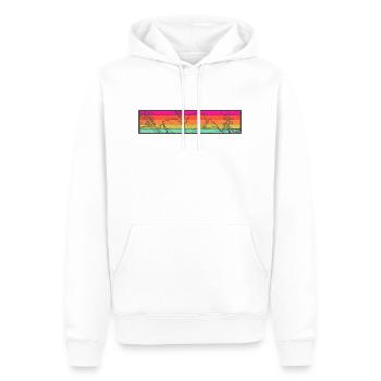 ridm alienflower seedz - Männer Premium Bio Hoodie - Weiß - Vorne - Nico (187cm)