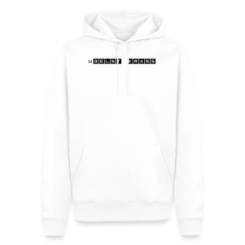 übelst krass - Männer Premium Bio Hoodie - Weiß - Vorne - Nico (187cm)