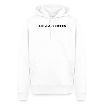 Legendär legenden Ausgabe Held Legende Vektor 04 - Männer Premium Bio Hoodie - Weiß - Vorne - Nico (187cm)