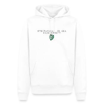 Steirablut ist kein Himbeersaft Wappen Steiermark - Männer Premium Bio Hoodie - Weiß - Vorne - Nico (187cm)