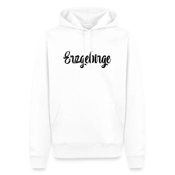 Erzgebirge Heimat - Männer Premium Bio Hoodie - Weiß - Vorne - Nico (187cm)