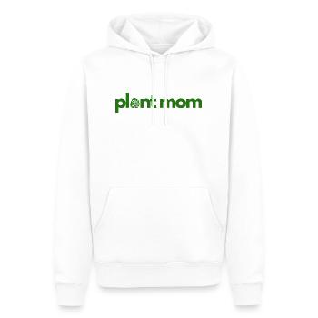 Plant mom - Männer Premium Bio Hoodie - Weiß - Vorne - Nico (187cm)