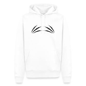 Claws 2 - Men’s Premium Organic Hoodie - white - Front - Nico (187cm)
