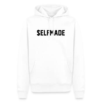 $ELFMADE - Men’s Premium Organic Hoodie - white - Front - Nico (187cm)