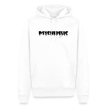Psychedelic Graffiti - Männer Premium Bio Hoodie - Weiß - Vorne - Nico (187cm)