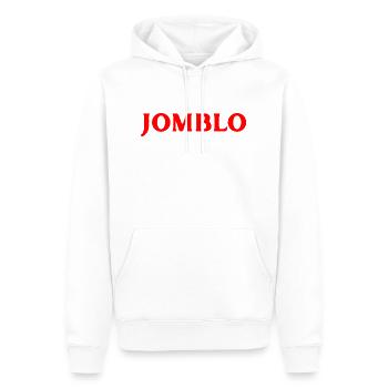 Indonesisch Person die keinen Partner findet - Männer Premium Bio Hoodie - Weiß - Vorne - Nico (187cm)
