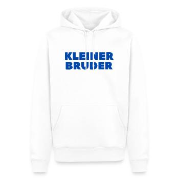 Kleiner Bruder 1 - Männer Premium Bio Hoodie - Weiß - Vorne - Nico (187cm)