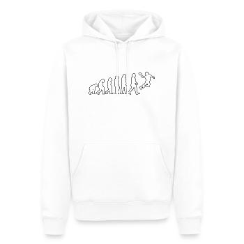 Handball club Handball player Handball player Handball player Handball - Men’s Premium Organic Hoodie - white - Front - Nico (187cm)