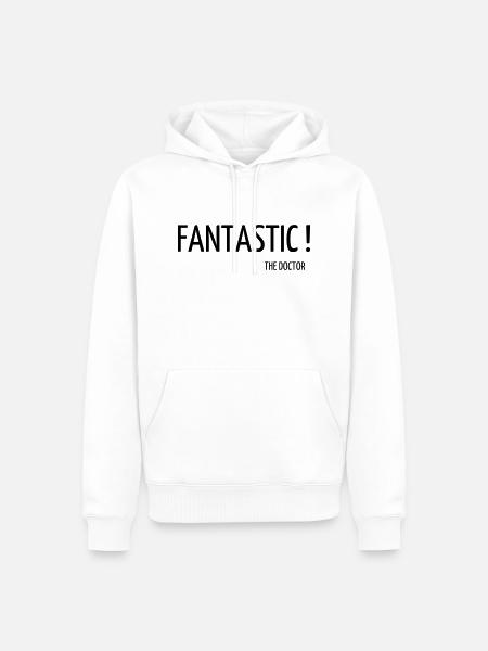 Cinema / Film / Zitat / TV-Serie - Männer Premium Bio Hoodie - Weiß