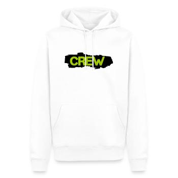 crew - Men’s Premium Organic Hoodie - white - Front - Nico (187cm)