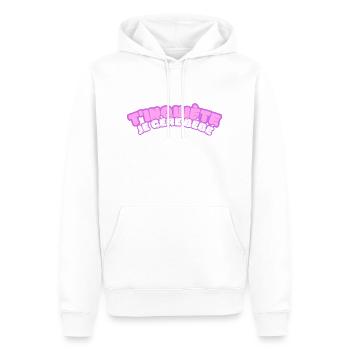 Keine Sorge, ich habe ein Baby im Griff - bunter französischer Typ - Männer Premium Bio Hoodie - Weiß - Vorne - Nico (187cm)