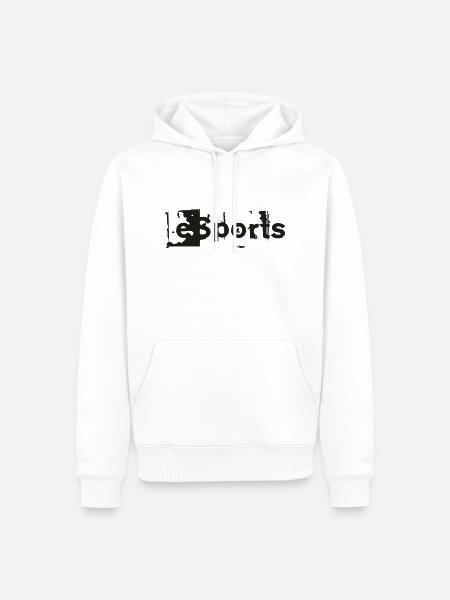 esports_trash_1 - Männer Premium Bio Hoodie - Weiß