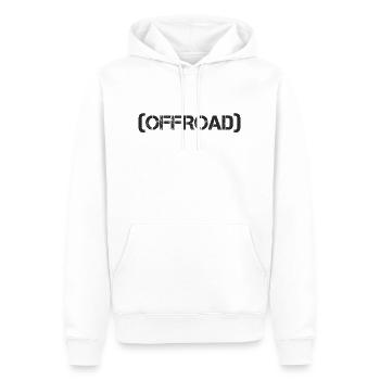 Offroad - Männer Premium Bio Hoodie - Weiß - Vorne - Nico (187cm)