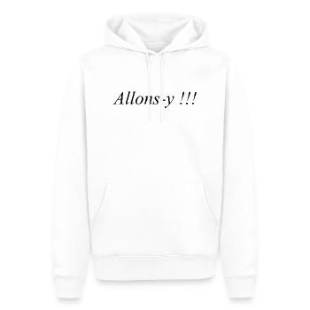 Doctor Who Allonsy - Männer Premium Bio Hoodie - Weiß - Vorne - Nico (187cm)
