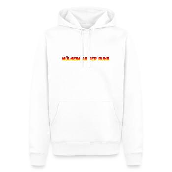 Mülheim an der Ruhr - Männer Premium Bio Hoodie - Weiß - Vorne - Nico (187cm)
