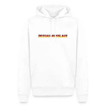 Dessau Roßlau2 - Männer Premium Bio Hoodie - Weiß - Vorne - Nico (187cm)