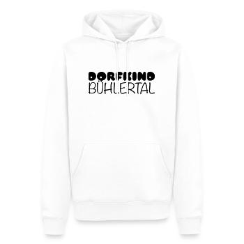 BH10 - Männer Premium Bio Hoodie - Weiß - Vorne - Nico (187cm)