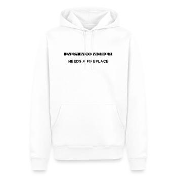 woodcutter geek carpenter girl tshirts tools - Männer Premium Bio Hoodie - Weiß - Vorne - Nico (187cm)
