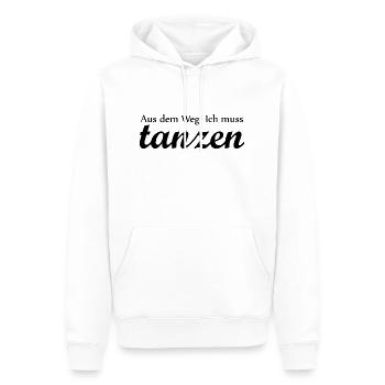 Dancing Dance Music - Männer Premium Bio Hoodie - Weiß - Vorne - Nico (187cm)