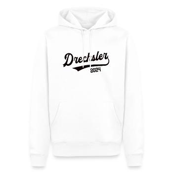 Drechsler 2024 Ausbildung Prüfung Tischler Azubi - Männer Premium Bio Hoodie - Weiß - Vorne - Nico (187cm)