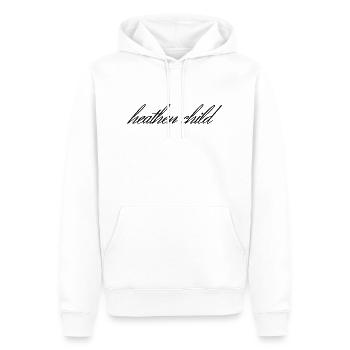 Heathen Child Aesthetic Gothic Rebellious - Männer Premium Bio Hoodie - Weiß - Vorne - Nico (187cm)