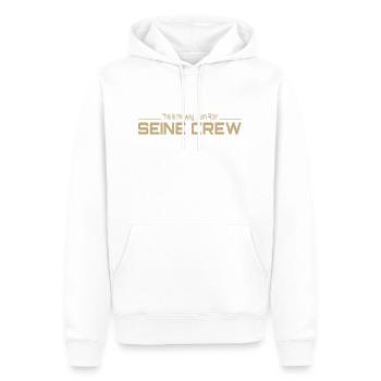 Mandalorian JGA Crew - Männer Premium Bio Hoodie - Weiß - Vorne - Nico (187cm)