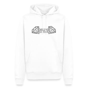 deluxe_edition - Männer Premium Bio Hoodie - Weiß - Vorne - Nico (187cm)