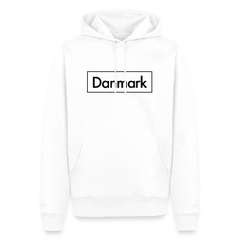 Danemark Modern Cadeau - Sweat à capuche Premium bio Homme - blanc - Devant - Nico (187cm)