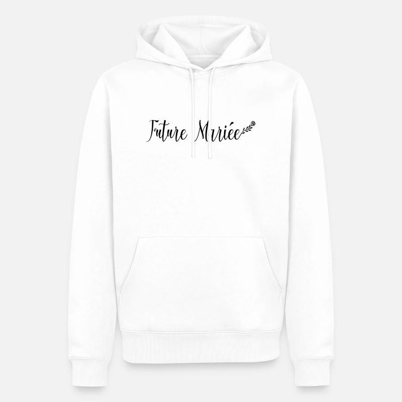 future marie - Männer Premium Bio Hoodie - Weiß