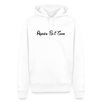Apres Ski Team ( Après Ski ) - Männer Premium Bio Hoodie - Weiß - Vorne - Nico (187cm)