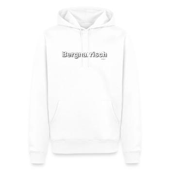 Bergnarrisch - Männer Premium Bio Hoodie - Weiß - Vorne - Nico (187cm)