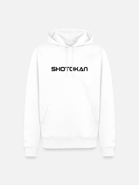 shotokantext vektor - Männer Premium Bio Hoodie - Weiß