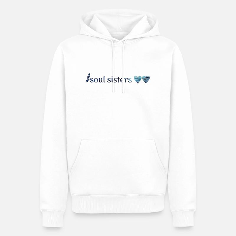 Amis - Sweat à capuche Premium bio Homme - blanc