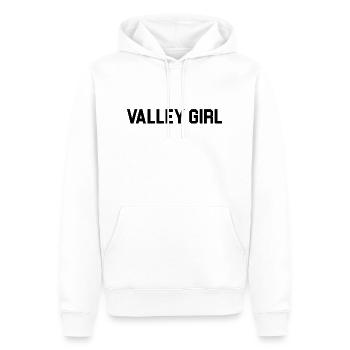 Fille de la vallée - Sweat à capuche Premium bio Homme - blanc - Devant - Nico (187cm)