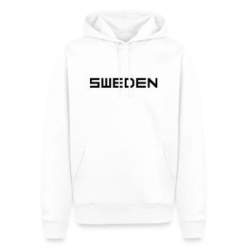 Schweden - Männer Premium Bio Hoodie - Weiß - Vorne - Nico (187cm)
