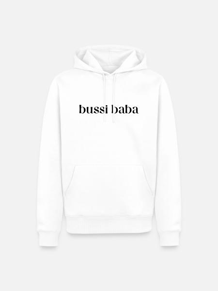 Bussi Baba - Männer Premium Bio Hoodie - Weiß