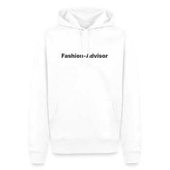 Fashion Advisor - Männer Premium Bio Hoodie - Weiß - Vorne - Nico (187cm)