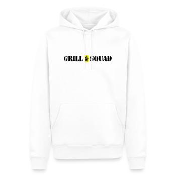 Grill Squad Grillen - Männer Premium Bio Hoodie - Weiß - Vorne - Nico (187cm)
