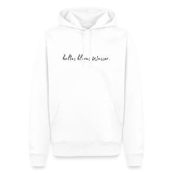 kaltes klares Wasser - Männer Premium Bio Hoodie - Weiß - Vorne - Nico (187cm)