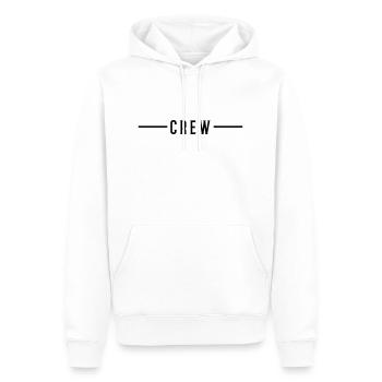 Course d’équipage - Sweat à capuche Premium bio Homme - blanc - Devant - Nico (187cm)