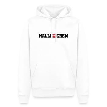 Malle Crew Mallorca - Sweat à capuche Premium bio Homme - blanc - Devant - Nico (187cm)