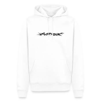 tribal tattoo - Sweat à capuche Premium bio Homme - blanc - Devant - Nico (187cm)