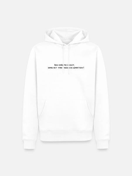 Campen - Männer Premium Bio Hoodie - Weiß