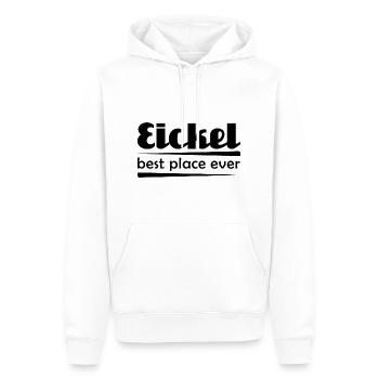 Eickel - Stadt best place ever - Männer Premium Bio Hoodie - Weiß - Vorne - Nico (187cm)