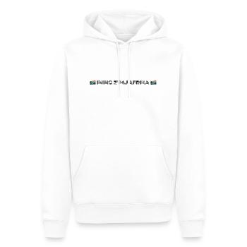 South Africa - Sweat à capuche Premium bio Homme - blanc - Devant - Nico (187cm)