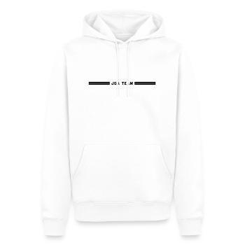 JGA Team Junggesellenabschied - Männer Premium Bio Hoodie - Weiß - Vorne - Nico (187cm)