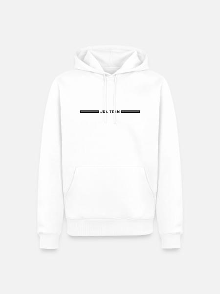 JGA Team Junggesellenabschied - Männer Premium Bio Hoodie - Weiß