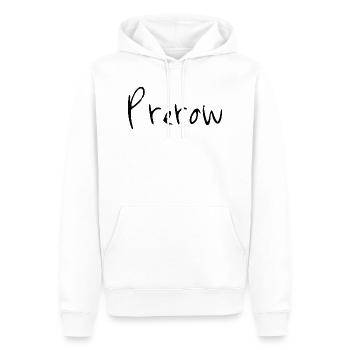 Prerow - Männer Premium Bio Hoodie - Weiß - Vorne - Nico (187cm)